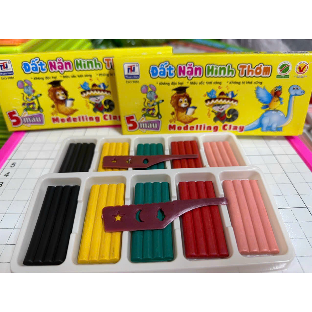 Sáp Nặn Đất Nặn 5 10 Màu Thuận Nam Camshop