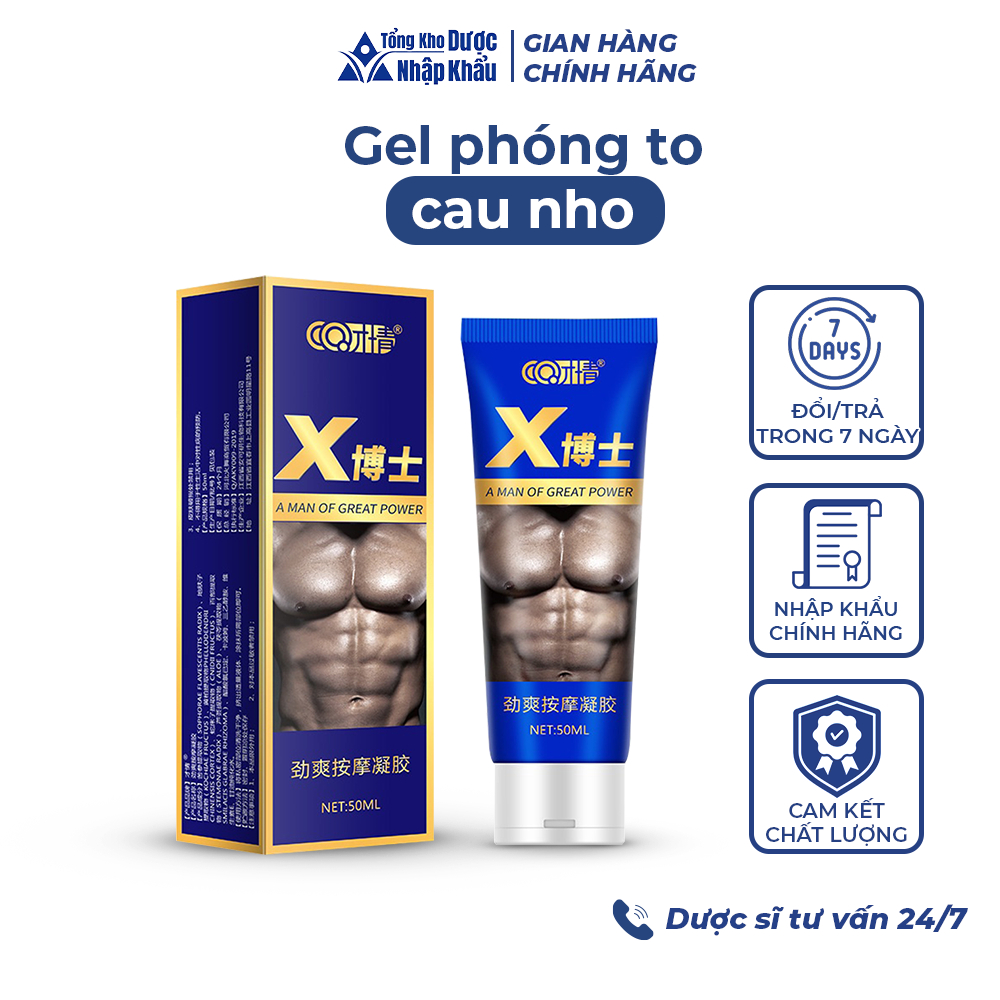 Gel chăm sóc bôi phong to cậu nhỏ cho đàn ông mạnh mẽ tự tin cuộc yêu