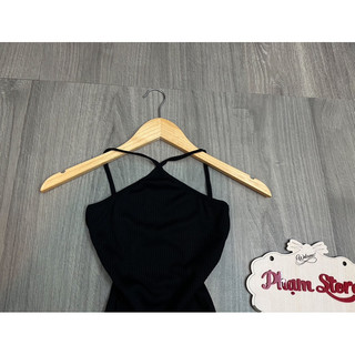 set bodysuit yếm+ chân váy tà lệch