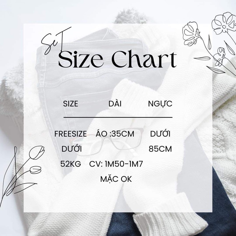 SET ÁO CROPTOP VÀ CHÂN VÁY CỘT EO HAI BÊN