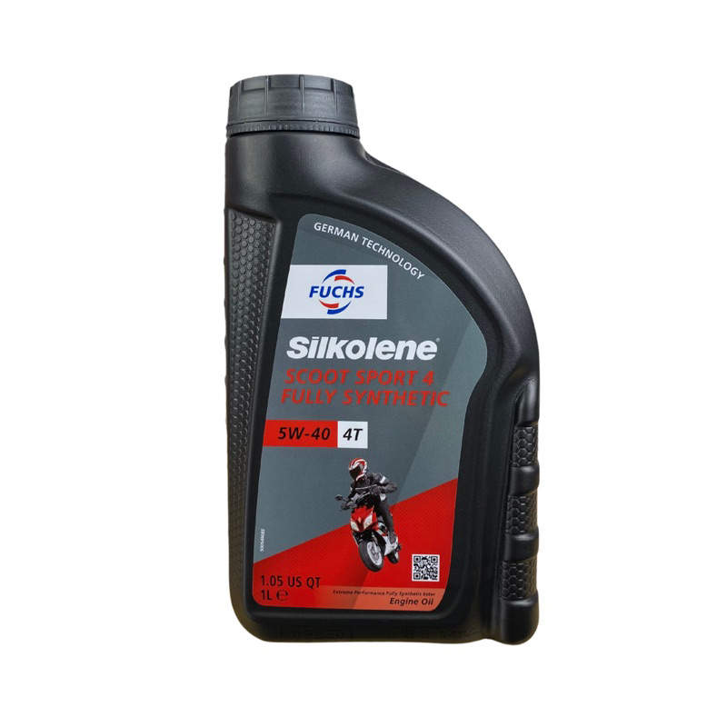 Dầu nhớt xe tay ga Fuchs Silkolene Scoot Sport 4 5w40/10w40 0.8L/1L