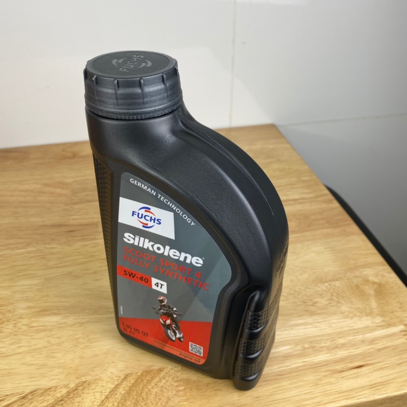 Dầu nhớt xe tay ga Fuchs Silkolene Scoot Sport 4 5w40/10w40 0.8L/1L