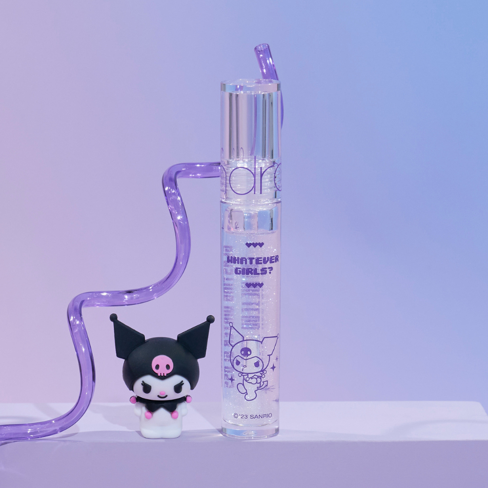 [Rom&nd X SANRIO] Son tint bóng KUROMI GLASTING WATER GLOSS