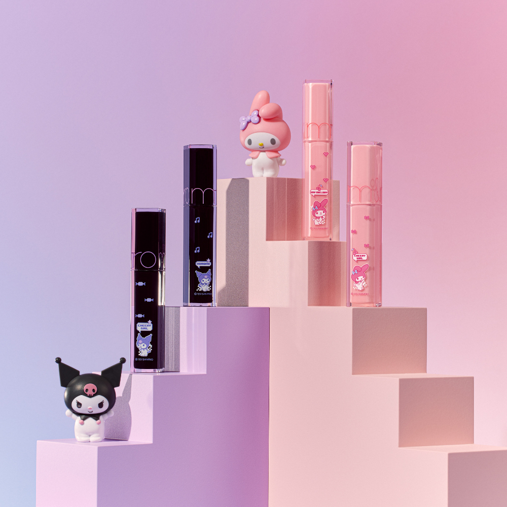 [Rom&nd X SANRIO] Son tint bóng DEWY·FUL WATER TINT