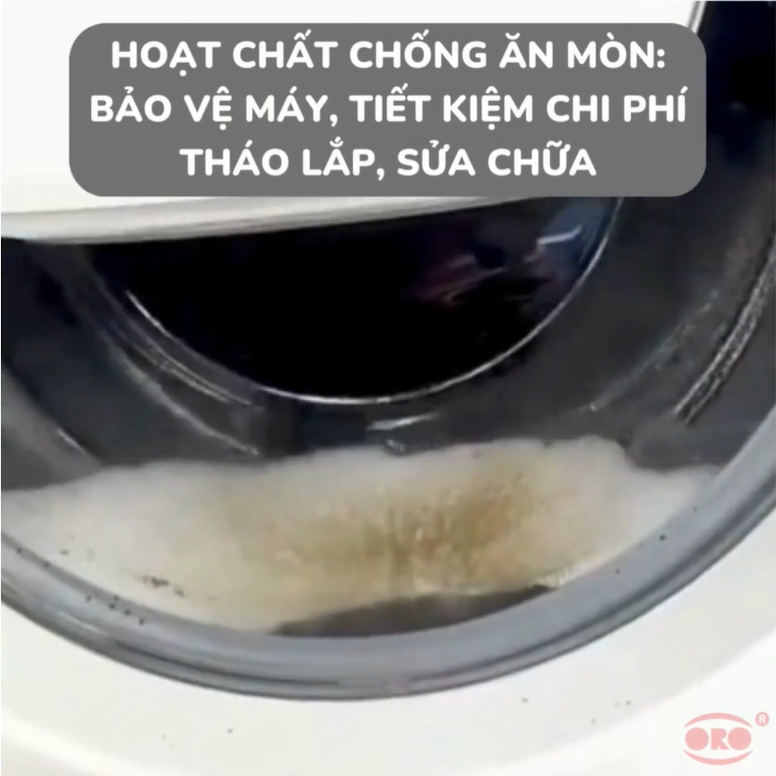 Dung Dịch Vệ Sinh Máy Giặt ORO Làm Sạch Cặn Bẩn Lồng Giặt Và Đường Ống 250ml