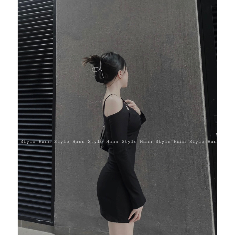 ĐẦM TAY LOE ÔM BODY