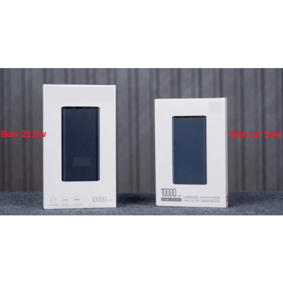 Pin sạc dự phòng XM10000mAh 22.5W - PB100DZM- gen3 PLM13ZM bản sạc nhanh