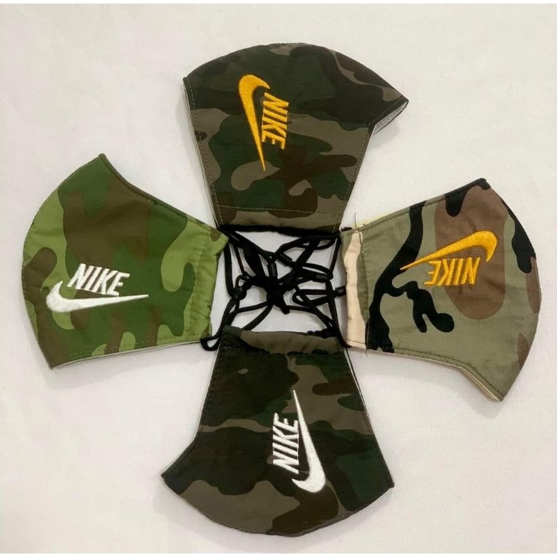 Khẩu trang vải cao cấp có van thở và thêu hiệu