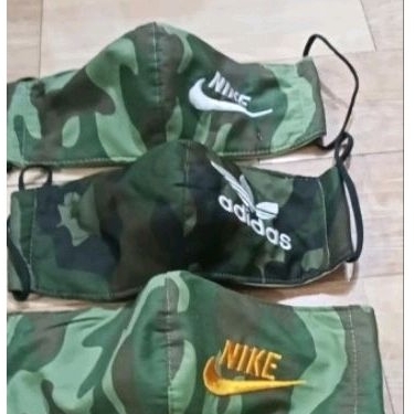 Khẩu trang vải cao cấp có van thở và thêu hiệu