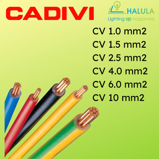 Dây cáp điện đơn - dây điện CV đơn Cadivi