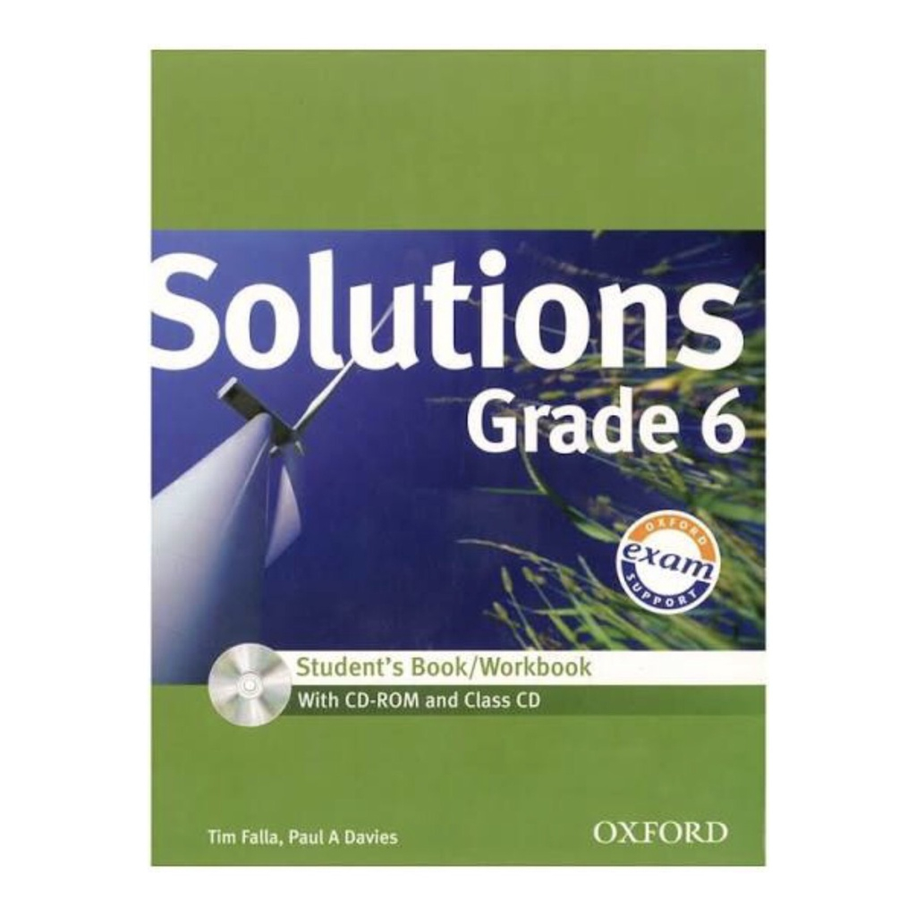 Sách Giáo Trình Tiếng Anh Solutions Grade 6