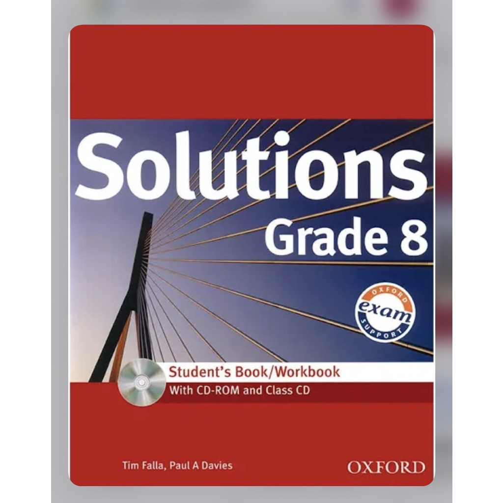 Sách Solutions Grade 8