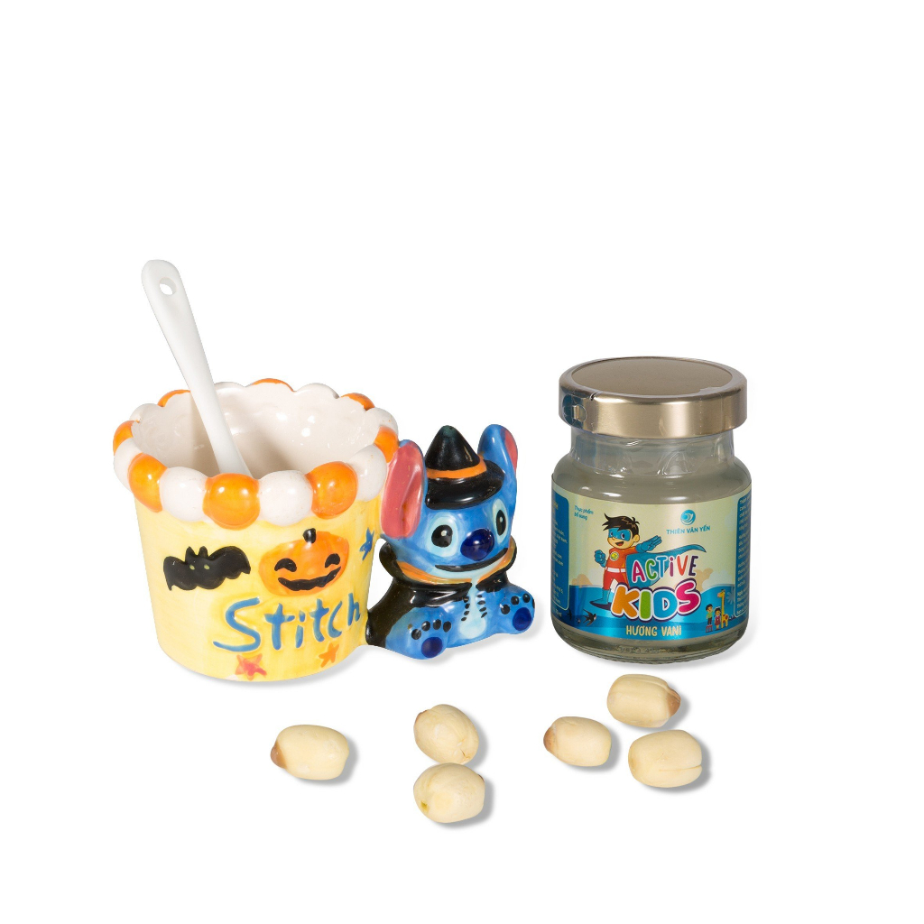 Yến sào cho bé kid hộp 6 lọ,tăng sức đề kháng,bổ sung dinh dưỡng cho bé Thiên Vân Yến