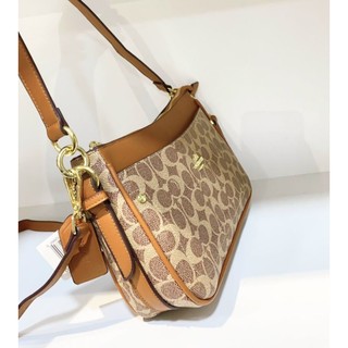 Túi xách nữ Coach dáng thuyền đeo vai xác h tay kết hợp đeo chéo size 26 cm