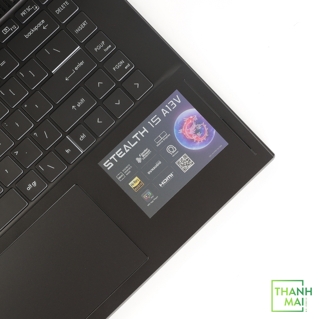 Laptop Gaming cũ MSI Stealth 15 A13VF-069VN | i7-13620H | Ram 16GB DDR5 | SSD 1TB | RTX 4060 8GB | 15.6" OLED 240Hz QHD