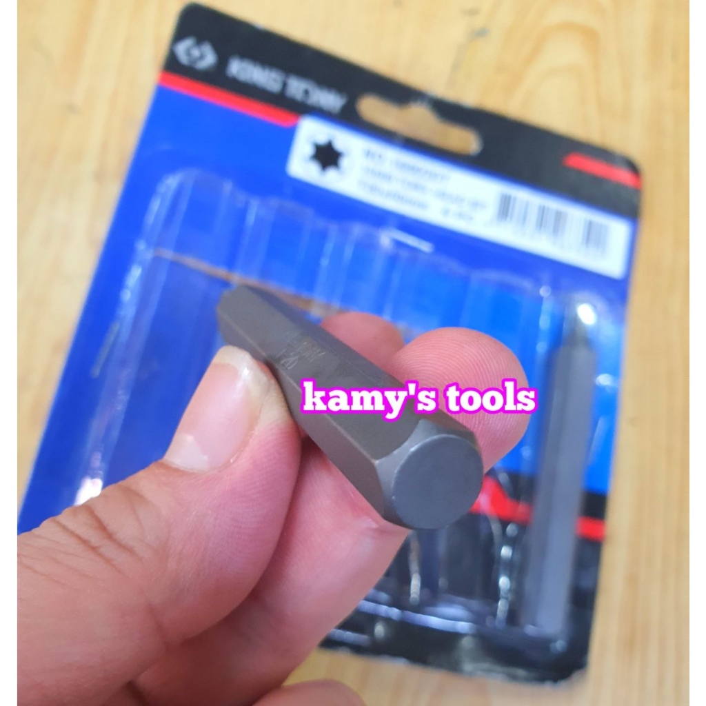 Mũi vít đóng đầu hoa thị bông 6 cạnh Kingtony T 168020, 168025, 168027, 168030, 168040, 168045, 168050, 168055 dài 80mm