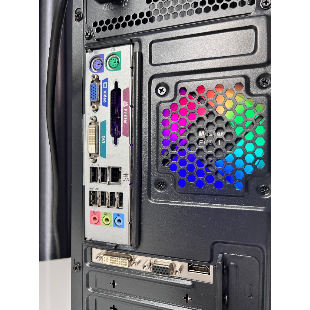 Pc gaming LED RGB giá rẻ cho sinh viên học sinh chiến Lol, Fifa, Au, Đột kích, zoom...