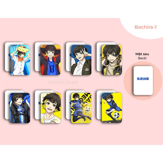 Set 8 card bo góc blue lock
