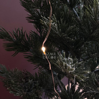 Dây đèn led đom đóm 2m/5m/10m trang trí cây thông noel