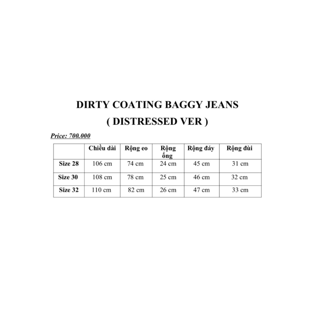 DIRTY COATING BAGGY JEANS -QUẦN BAGGY JEANS WASH ĐEN DƠ CUSTOM RÁCH