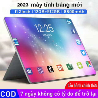 Máy tính bảng hp mới【12GB+512GB】11.2inch tab máy tính bảng học văn phòng giải trí giá rẻ tablet pc