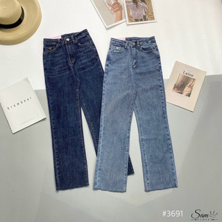 HYERI- Quần Jean Ống Đứng Trẻ Trung 3691S