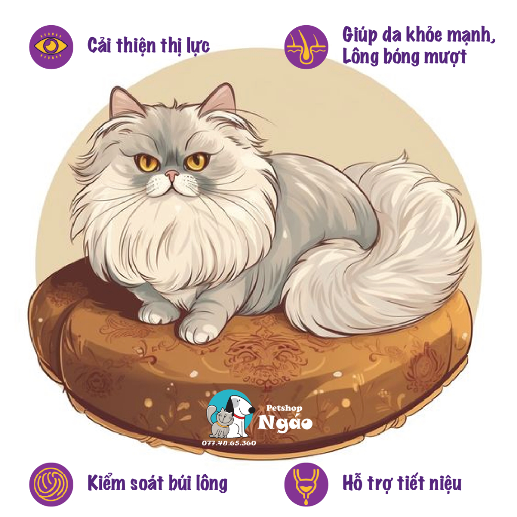 Thức ăn mèo DuoLight Cat , DouLight Cat , CatsEye . Cats Eye ,  - Hàn Quốc Tiêu Búi Lông  - Ngáo Petshop __