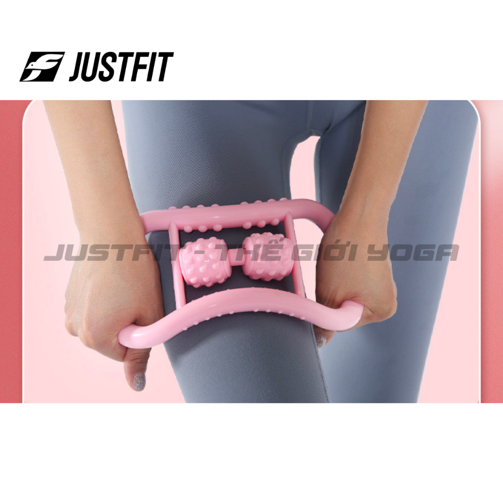 JUSTFIT Vòng massage cổ, vai, gáy, lưng, hỗ trợ tập YOGA