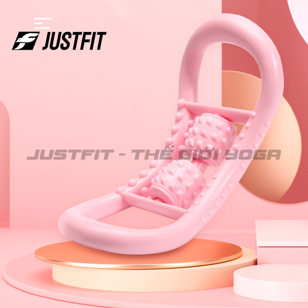 JUSTFIT Vòng massage cổ, vai, gáy, lưng, hỗ trợ tập YOGA