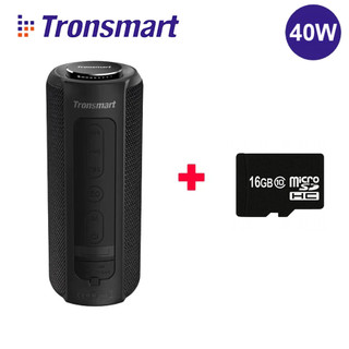 [ TẶNG THẺ 8G ] Loa bluetooth Tronsmart Element T6 Plus, bluetooth 5.0 ngoài trời, âm thanh vòm 360 độ, Bass sâu