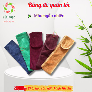 Băng đô quấn đầu Spa đủ màu