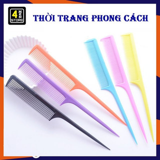 Lược Rẽ Ngôi Đầu Nhọn Tạo Kiểu Chuyên Dụng Cho Salon - Lược Chải Chia Tóc  - Lược Dài Cán Nhọn Cắt Tóc Nam Nữ