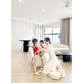 Váy cổ đức đai nơ eo TIINSTORE VHN893