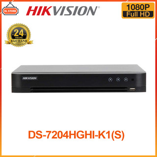 Đầu ghi hình Hybrid TVI-IP 4 kênh TURBO 3.0 HIKVISION DS-7104HGHI-F1(S)