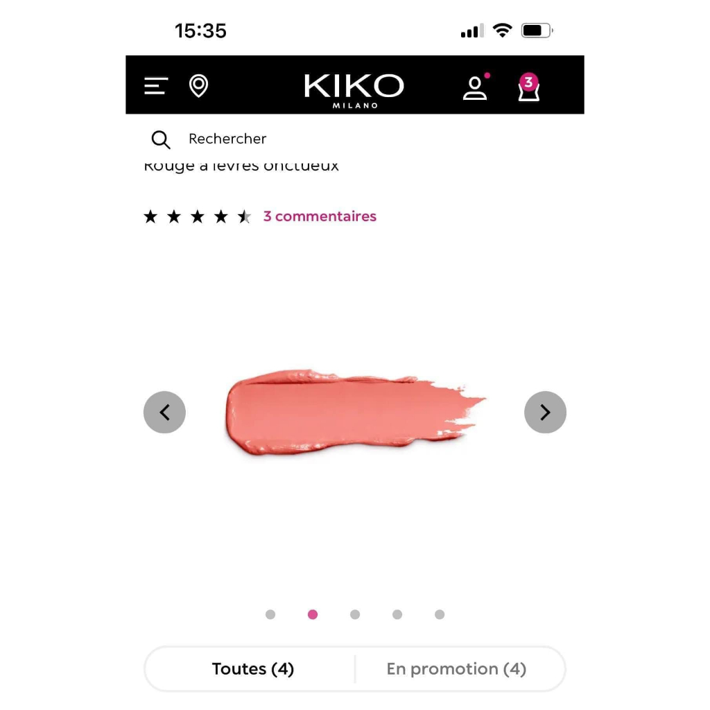 KIKO Green Me Creamy Lipstick - Son hữu cơ kiko màu 02 cam đào, 03 đỏ cam