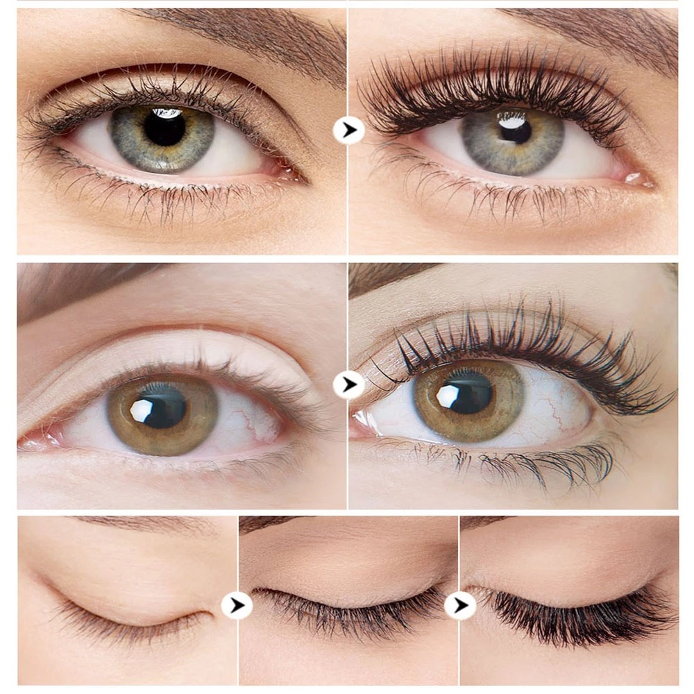 Tinh chất dưỡng mi dài IUALLURE 10ml dưỡng mi giảm gãy rụng mọc dài dày hơn cong tự nhiên không gây thâm mắt