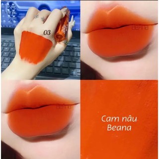 Xinh Lung Linh [Cam Cháy ]Son Cao Cấp Dolly Velvet Lips Blue Classic 2020 Màu Cam cháy -
