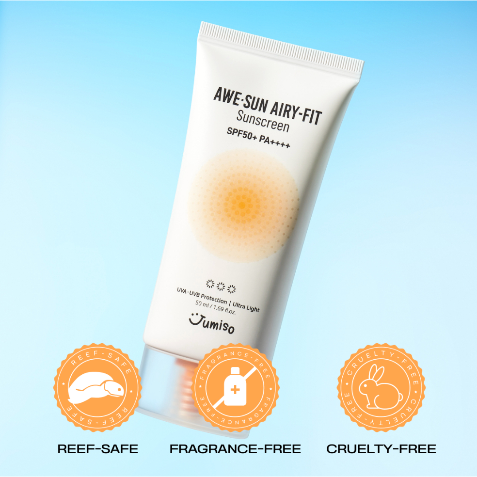 Kem Chống Nắng Hoá Học Jumiso Awe-sun Airy-fit Sunscreen SPF50+ PA++++