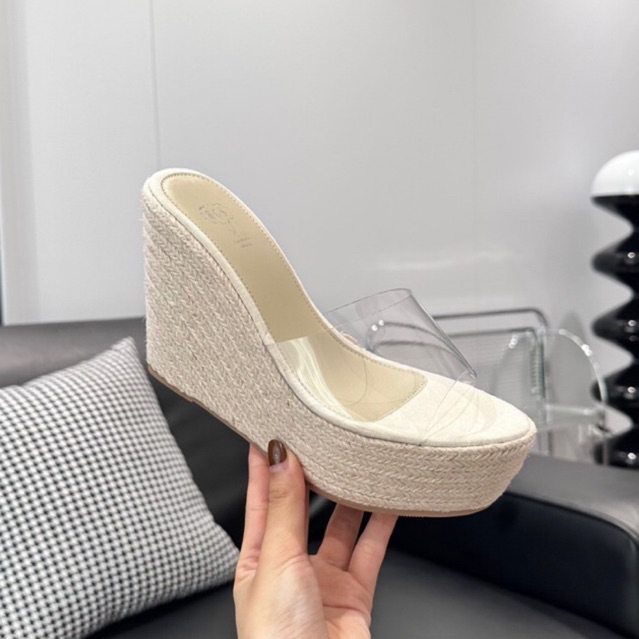 Dép xuồng cói quai trong - Hàng sẵn