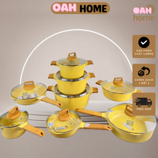 Bộ nồi MGC màu vàng cao cấp 12 món cao cấp
