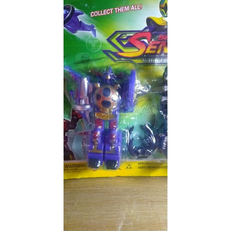 Vỉ mô hình siêu nhân nhựa