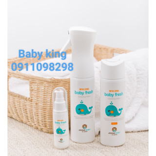 Xịt khuẩn khử mùi Baby Fresh thương hiệu Joona Baby 2 size 300ml 55ml