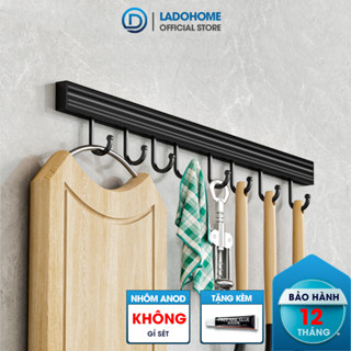 Móc treo đồ nhà bếp nồi xoong  RX06 Nhôm Anod không rỉ