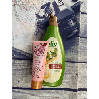 Dầu gội, ôliu dưỡng tóc bồng bềnh 650ml😘(tặng kèm)