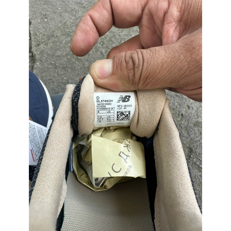 Giày Newbalance 574 chính hãng Fullbox size 41.5