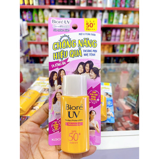 Sữa chống nắng biore spf50 pA+++
