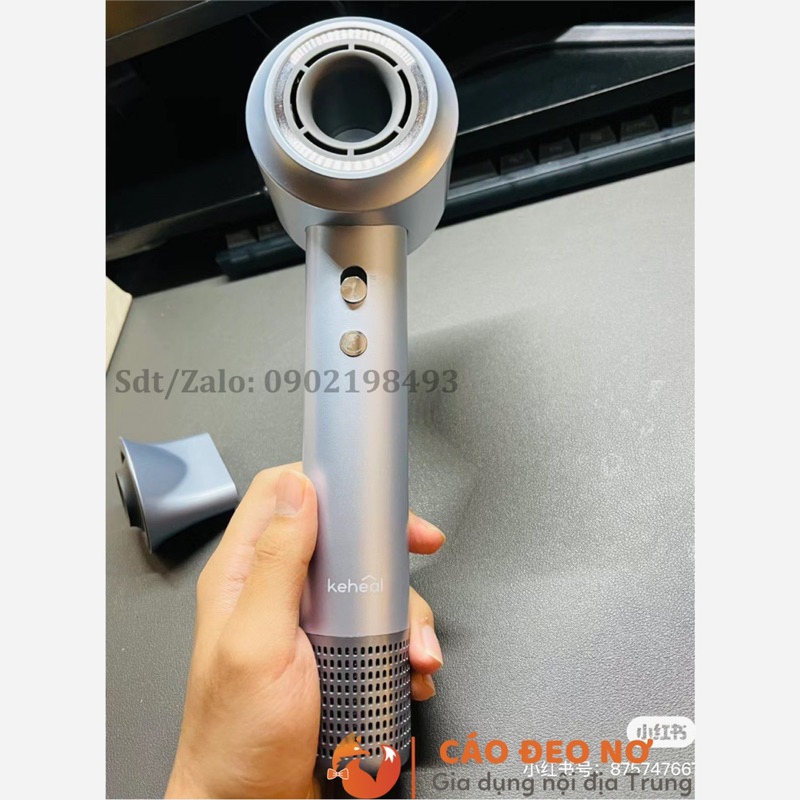 Máy sấy tóc Ion âm cao cấp Xiaomi Keheal - Cáo Đeo Nơ