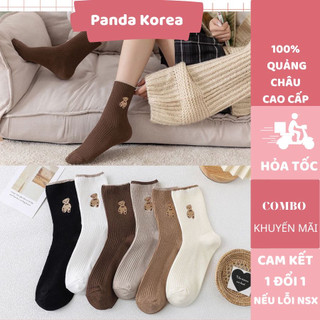 Set 10 đôi tất vớ nữ cao cổ phong cách Hàn