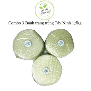 1,5kg bánh tráng trắng dẻo Thu Vân bánh dài 21cm (dùng cuốn thịt luộc, gỏi cuốn)