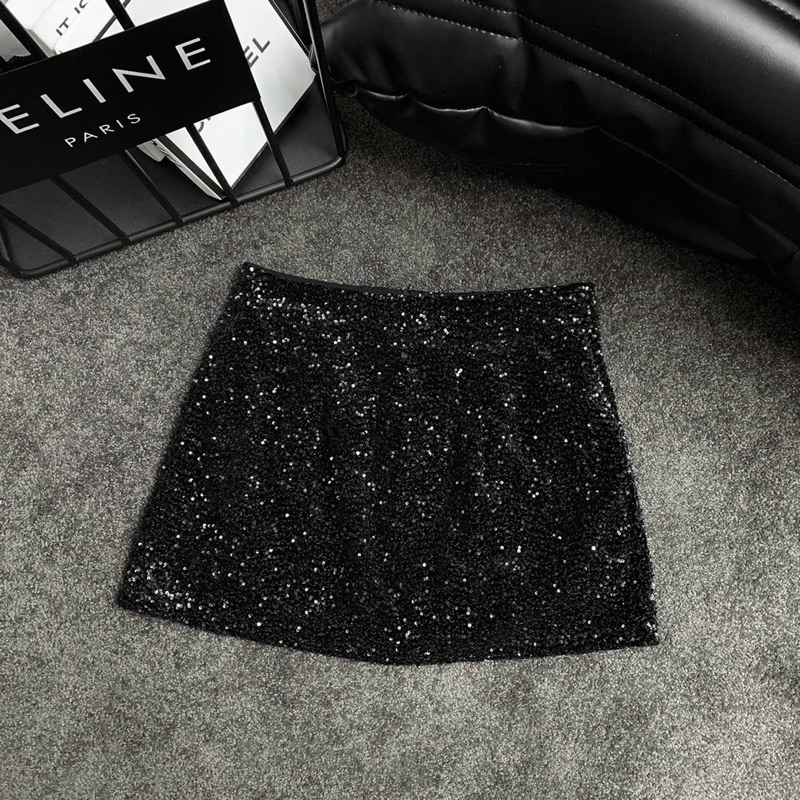 Bigsize - Chân Váy Kim Sa Hàng L1 60kg-90kg